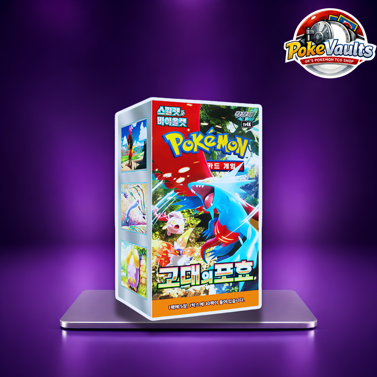 Pokémon Ancient Roar Booster Box Korean (sv4k)