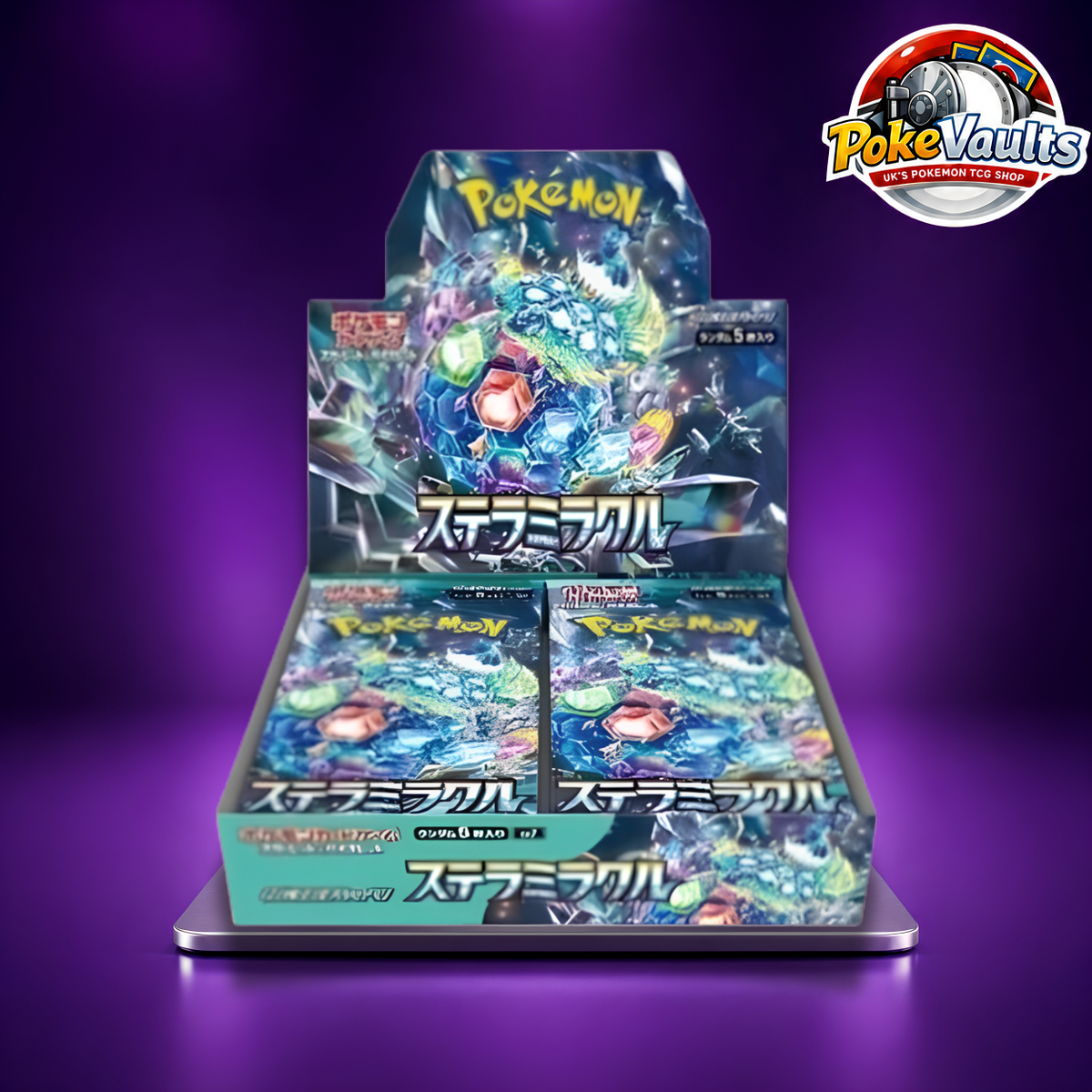 Pokemon Scarlet & Violet Stellar Miracle Japanese Booster Box 30 Packs