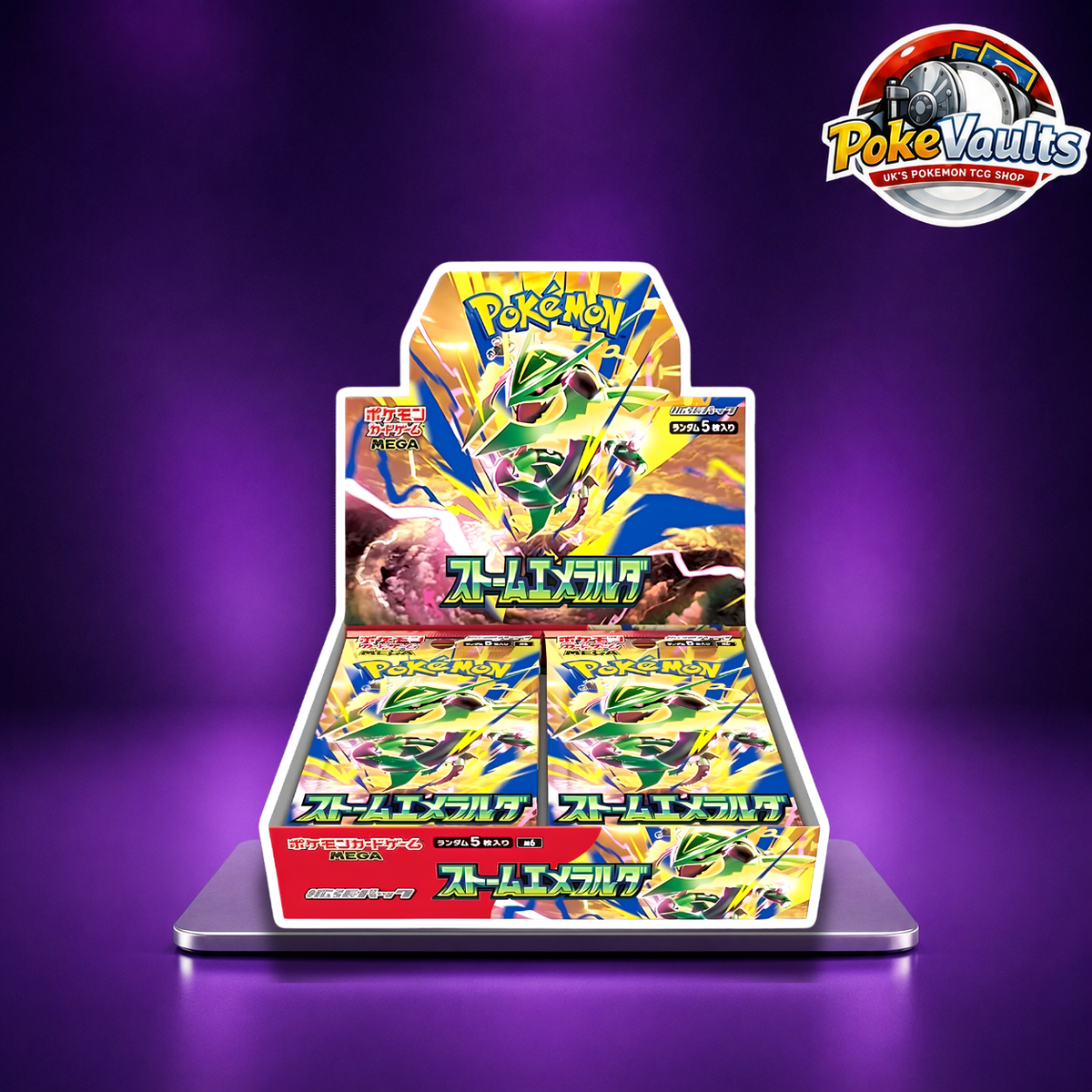 Pokémon Storm Emeralda Booster Box Japanese (m6)