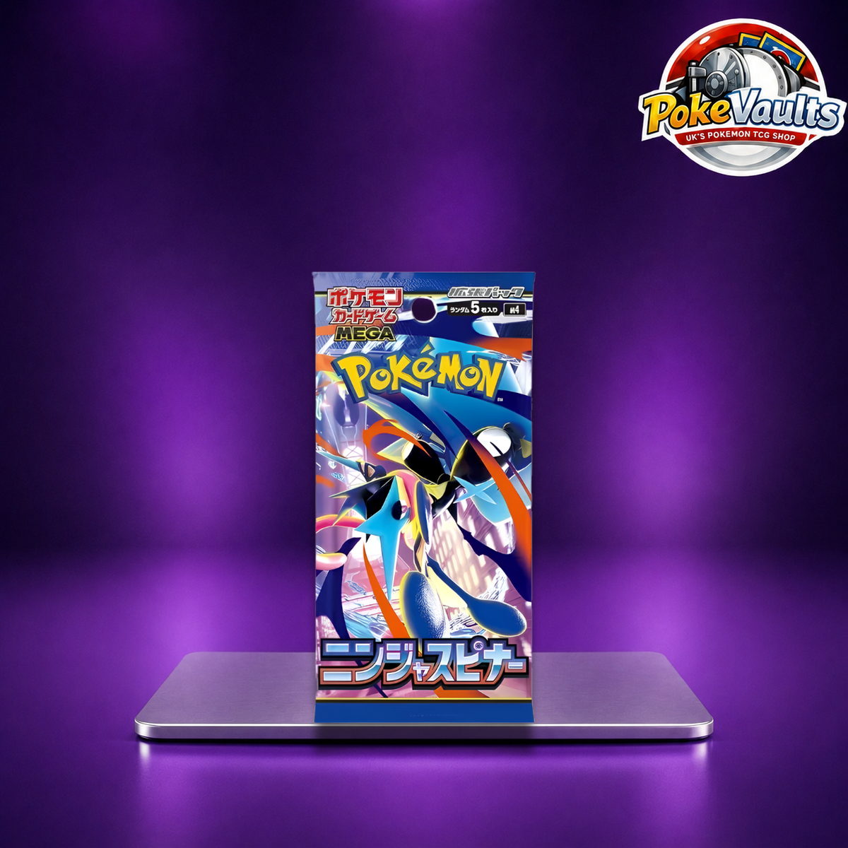 Pokemon Mega Evolution Ninja Spinner Japanese Booster Box 30 Packs