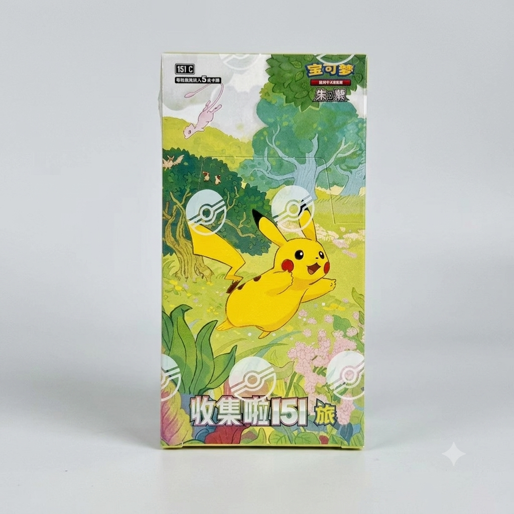 Pokémon Collect 151 Journey (151C) Simplified Chinese Slim Booster Box