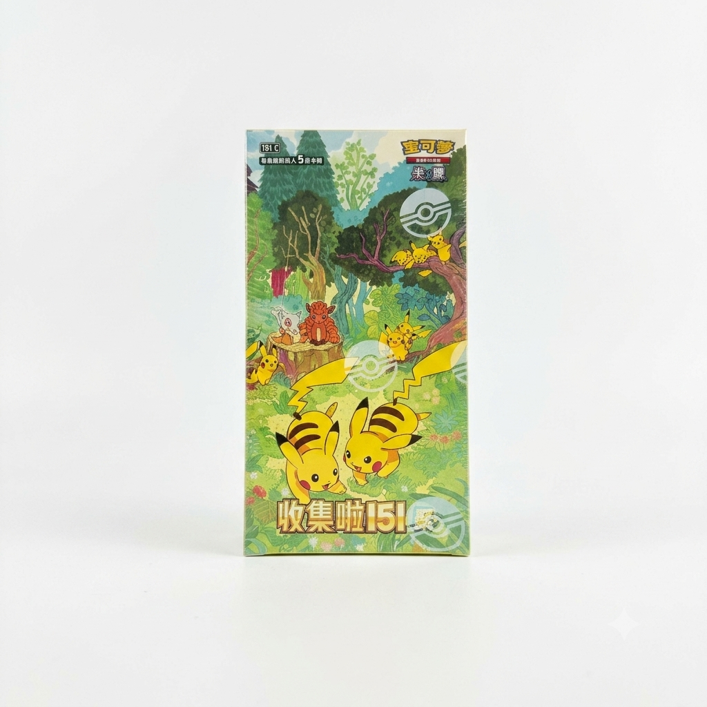 Pokémon 151 Gathering Slim (151C) Simplified Chinese Booster Box - 15 Packs
